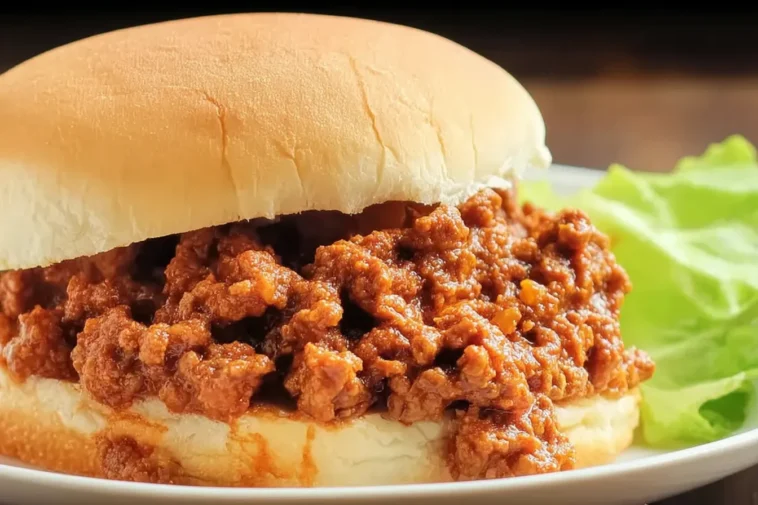 Delicious Sloppy Joes Ready to Serve