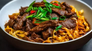 Slow Cooker Korean Beef Noodles – Comfort Dish