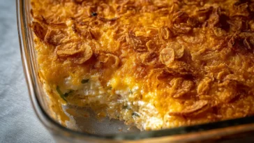 Southern Sweet Onion Casserole Freshly Baked