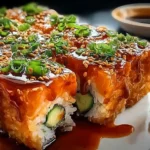 Spicy Salmon Sushi Bake – Delicious and Flavorful Casserole