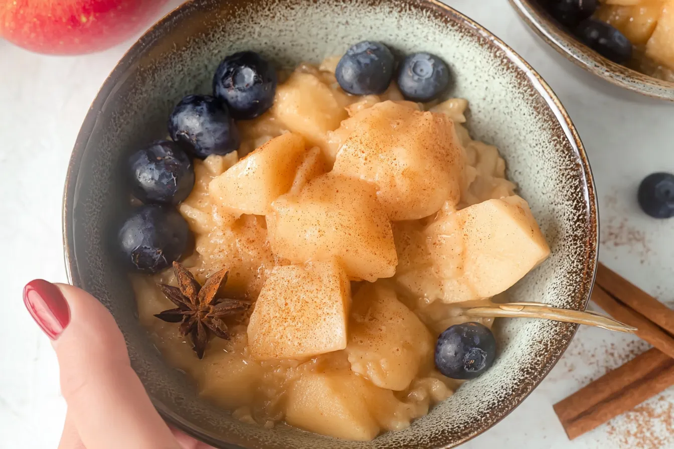 Stewed Apples With Ginger And Cinnamon