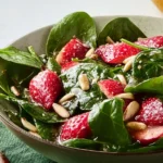 Strawberry Spinach Salad - Fresh and Colorful Dish
