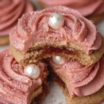 Sugar Plum Fairy Cookies on a Decorative Platter