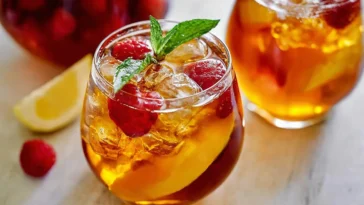 Refreshing Sweet Tea Sangria with Fresh Fruit