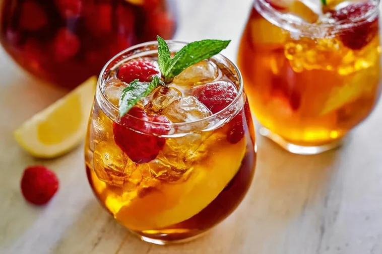 Refreshing Sweet Tea Sangria with Fresh Fruit