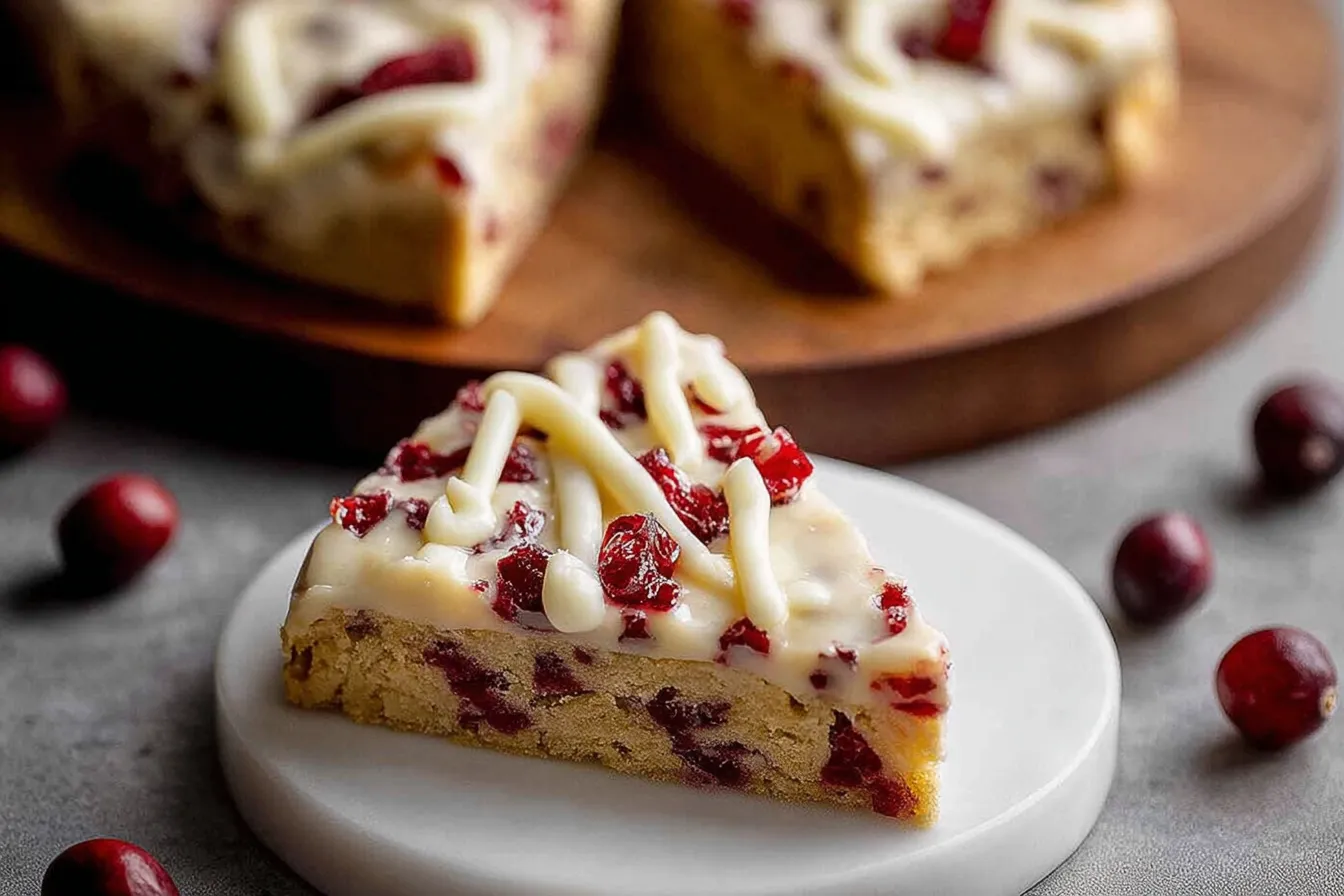 Tasty Starbucks Copycat Cranberry Bliss Bars