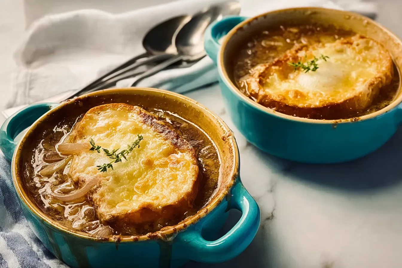 Tennessee Onion Soup in a Cozy Bowl