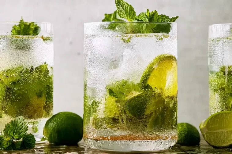The Real Mojito Cocktail in a Glass