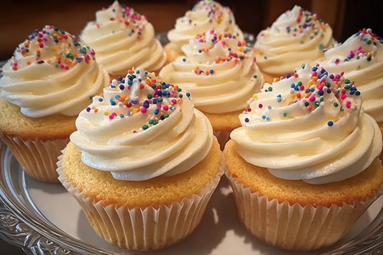 Vanilla Cupcakes Recipe – Easy Homemade Dessert Idea You’ll Love 3 Delicious Vanilla Cupcakes - Perfect for Any Celebration