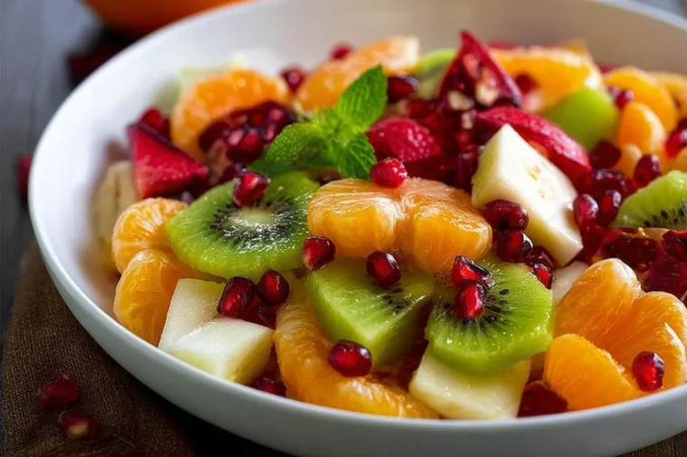 Winter Fruit Salad with Citrus and Pomegranate