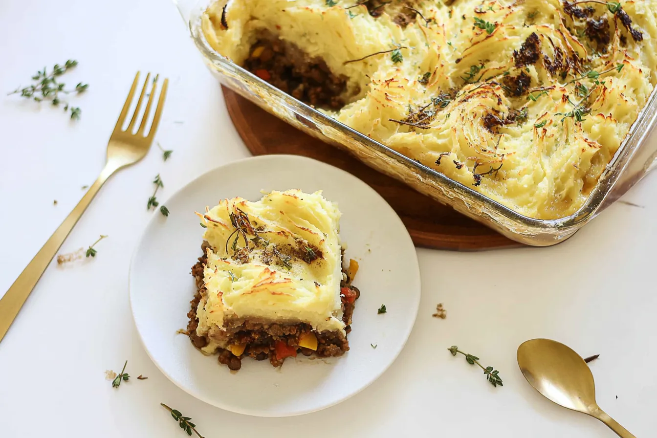 1-Hour Vegan Shepherd’s Pie