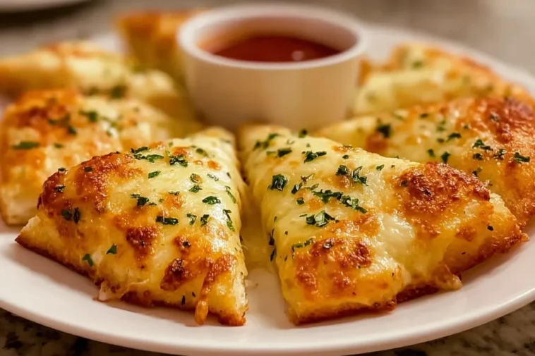 Delicious Air Fryer Cheesy Tortilla Garlic Bread