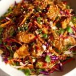 Delicious Asian Chicken Crunch Salad Ready to Serve