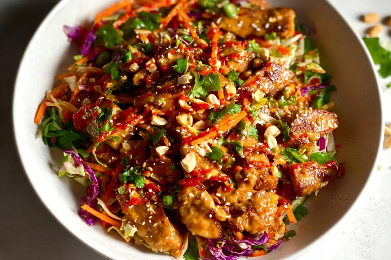 Asian Chicken Crunch Salad