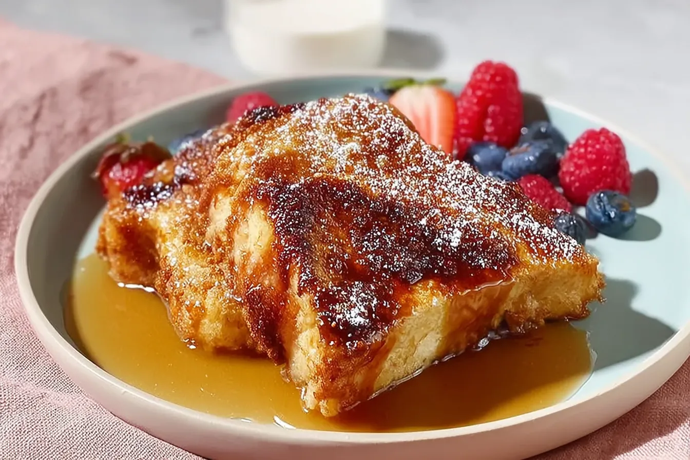 Baked French Toast: A Delightful Breakfast You’ll Love 3 Delicious Baked French Toast Just Out of the Oven
