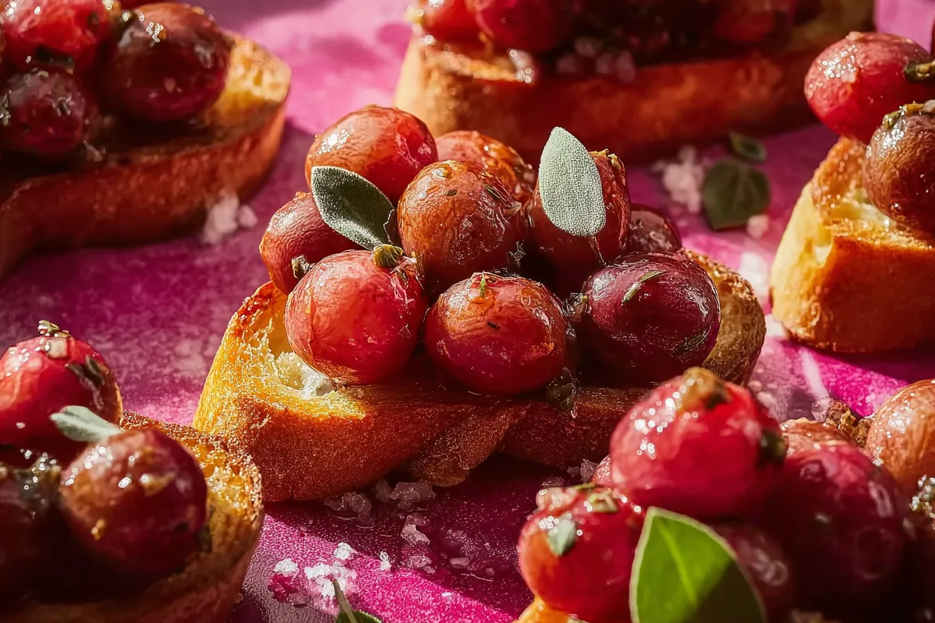 Balsamic Roasted Grapes