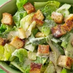 Delicious Homemade Caesar Salad Dressing in a Bowl