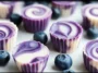 Blueberry Swirl Yogurt Bites - Healthy Snack Treats