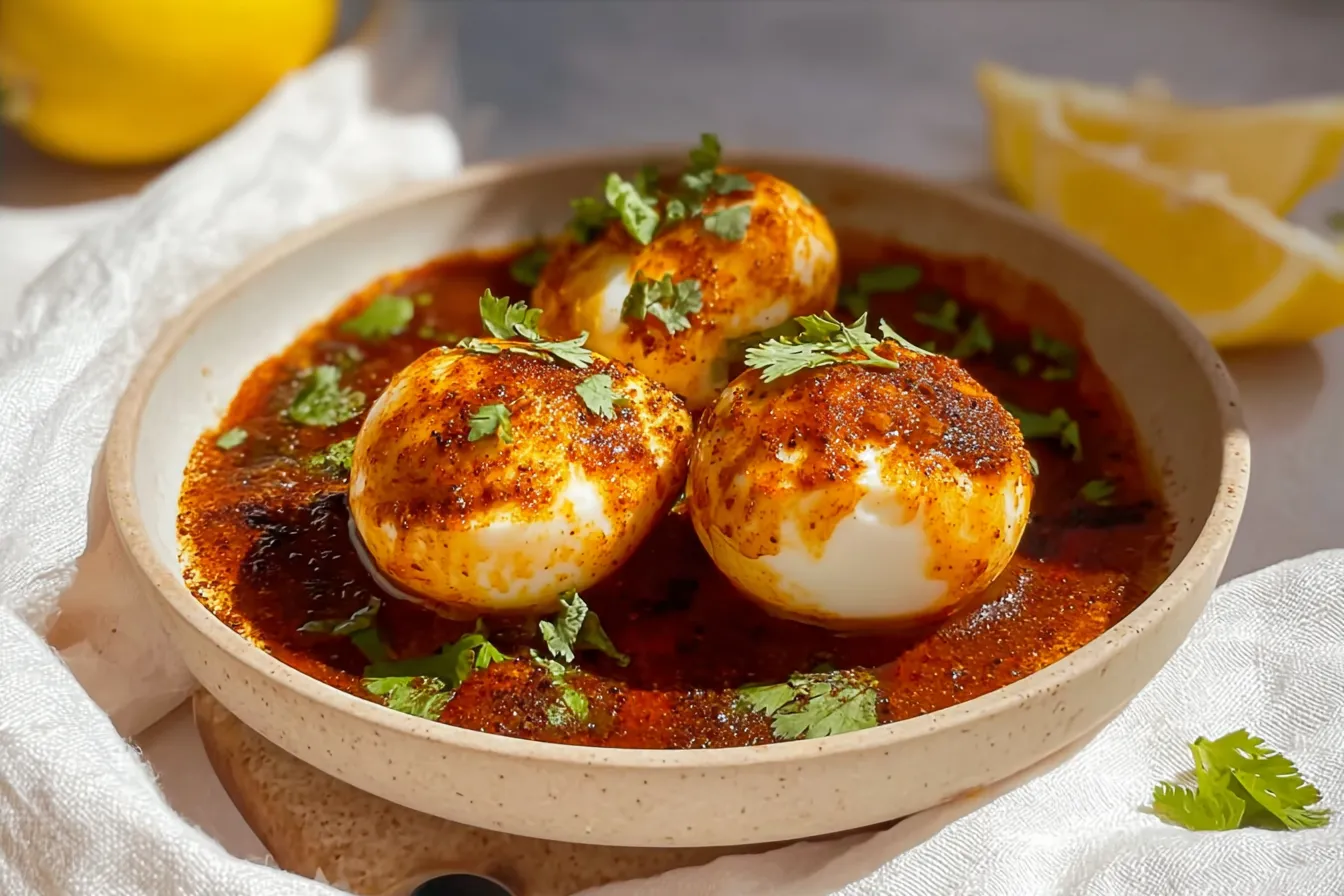 Cajun Boiled Eggs (Viral Egg Boil Recipe) You’ll Love! 3 Cajun Boiled Eggs (Viral Egg Boil Recipe) Platter