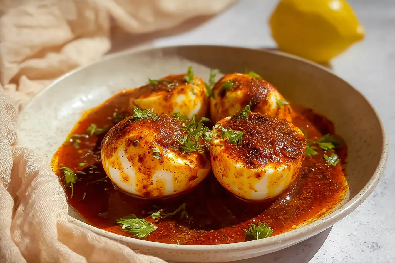 Cajun Boiled Eggs (Viral Egg Boil Recipe)