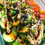 California Roll Cucumber Salad - Vibrant and Refreshing Dish