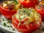 Cheesy Baked Stuffed Tomatoes Fresh Out of the Oven