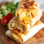 Cheesy Garlic Chicken Wraps - Irresistibly Delicious