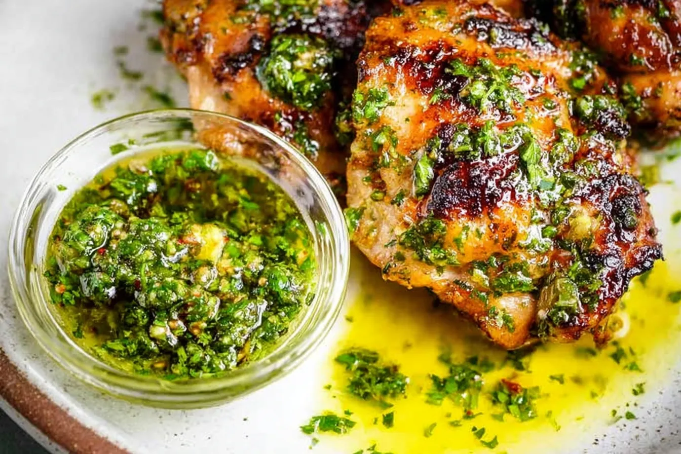 Chimichurri Chicken Thighs