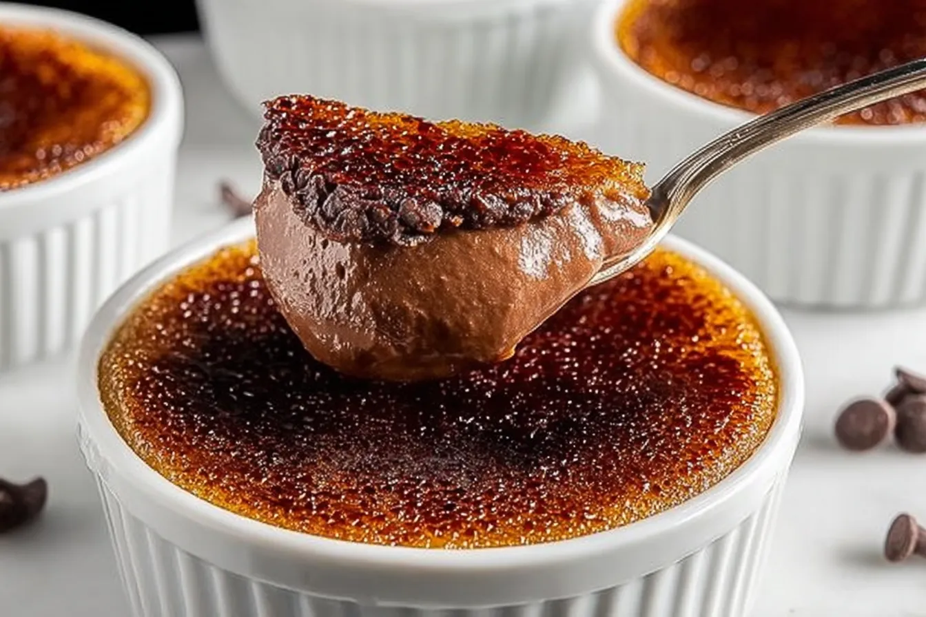 Chocolate Chocolate Creme Brulee Recipe