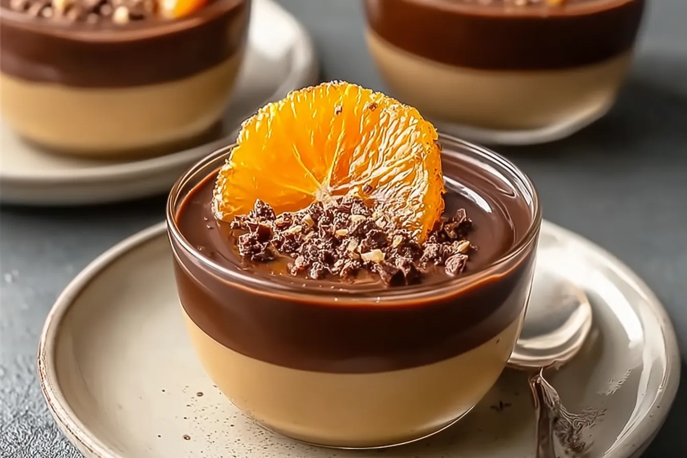 Chocolate Orange Posset
