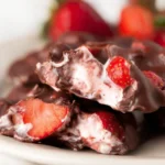 Chocolate Strawberry Yogurt Clusters - Delicious Healthy Treats