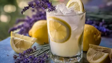 Refreshing Coconut Lavender Lemonade Mocktail