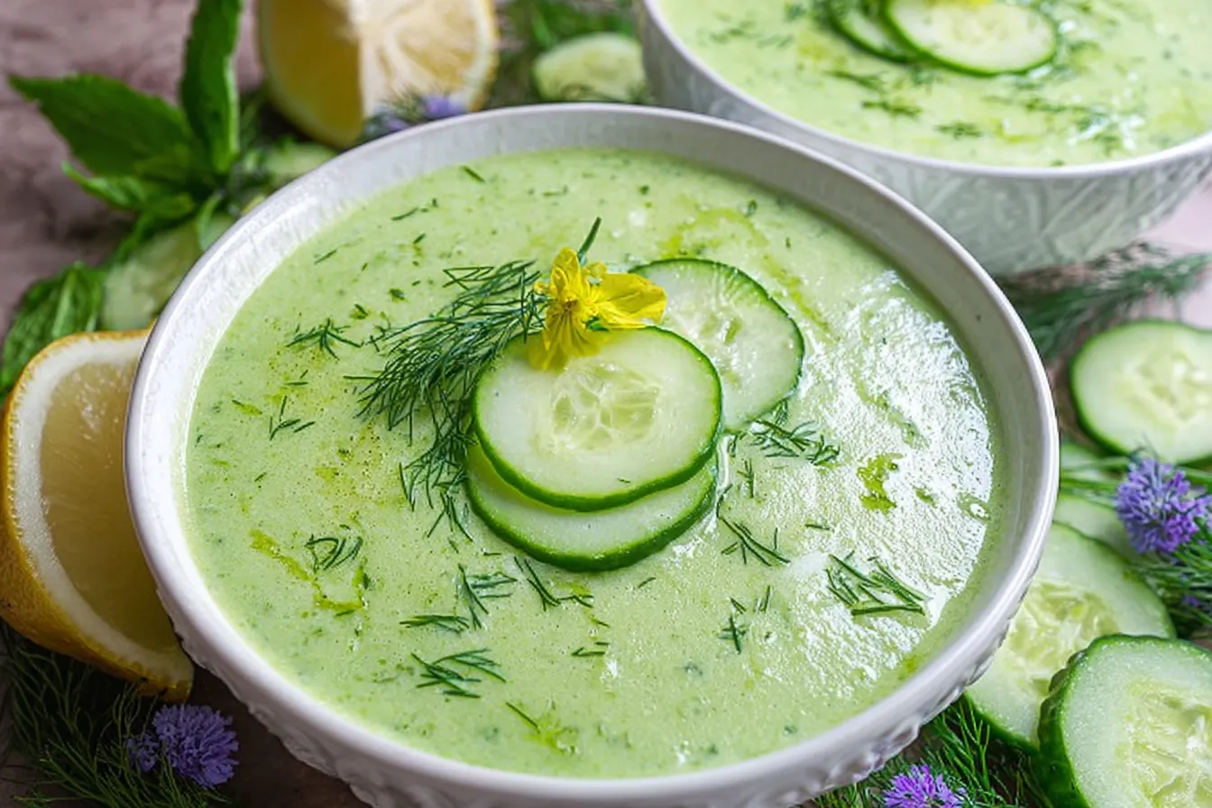 Cold Cucumber Soup