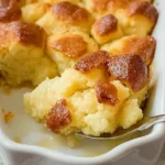 Delicious Comforting Old Fashioned Bread Pudding Slice