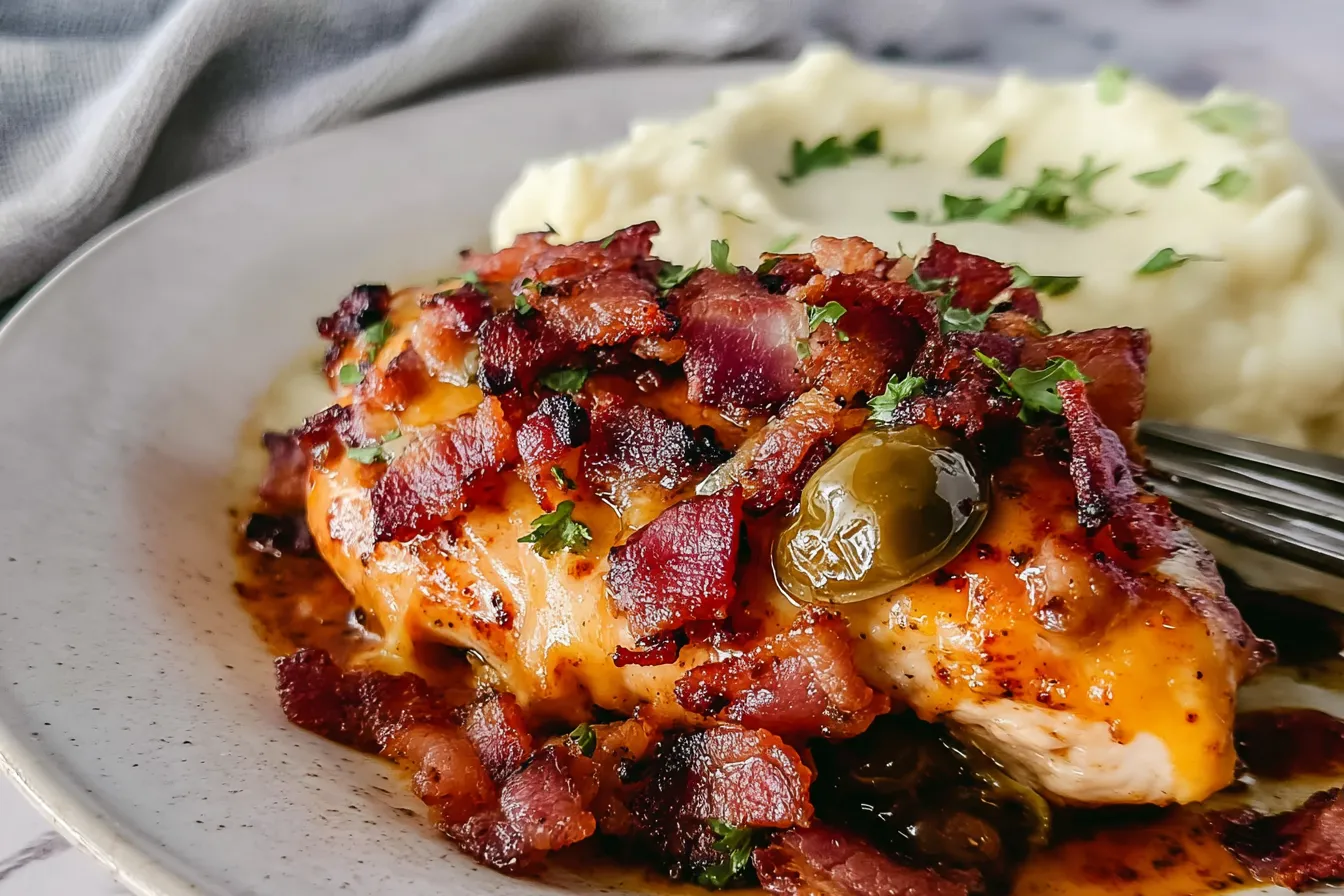 Cowboy BBQ Bacon Cheddar Chicken