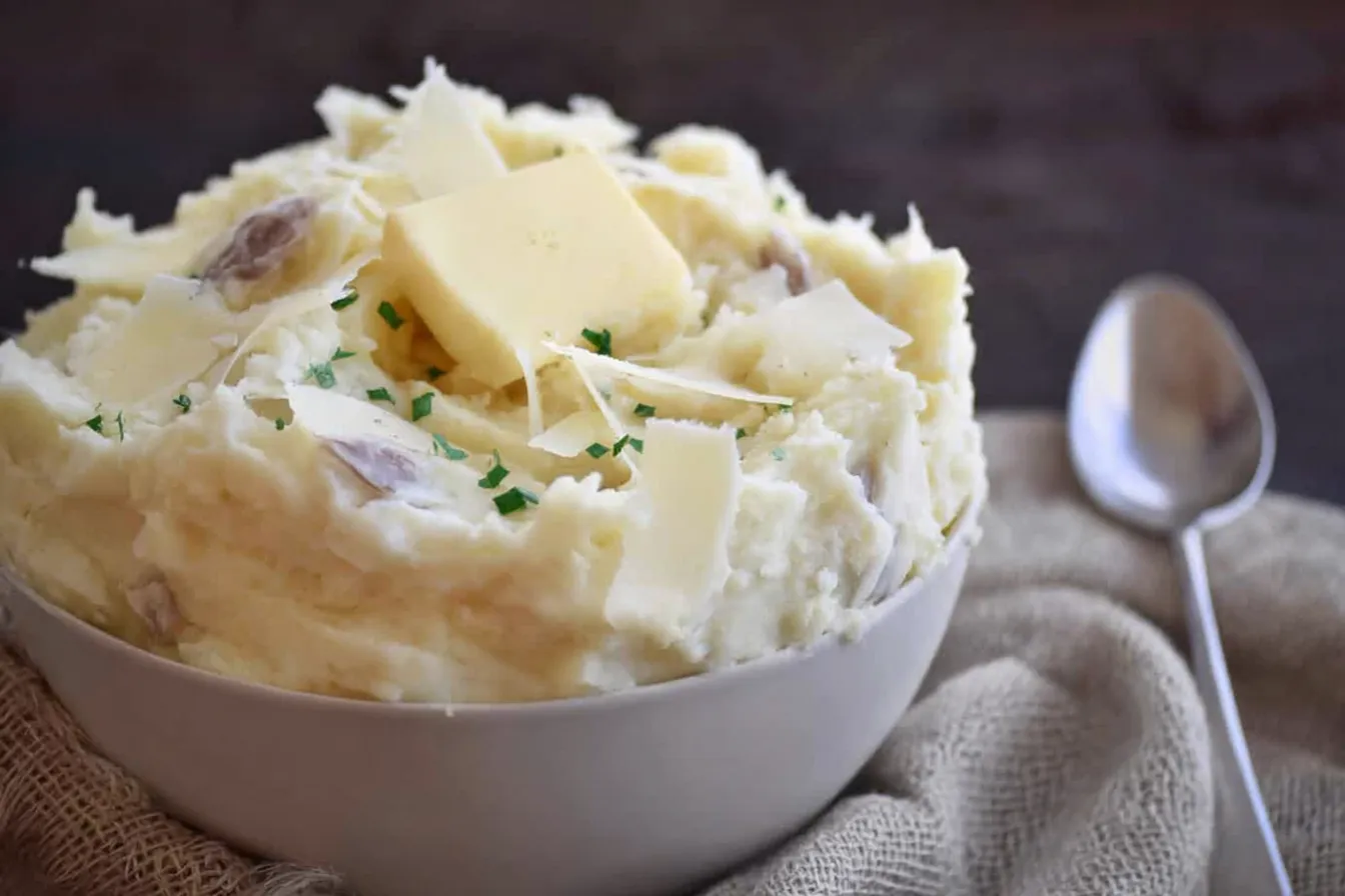 Creamy Parmesan Mashed Potatoes