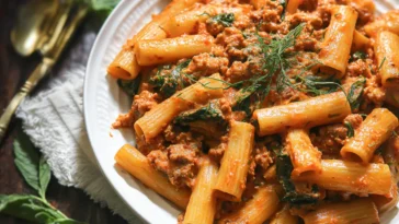 Creamy Sausage Rigatoni - A Comforting Pasta Dish