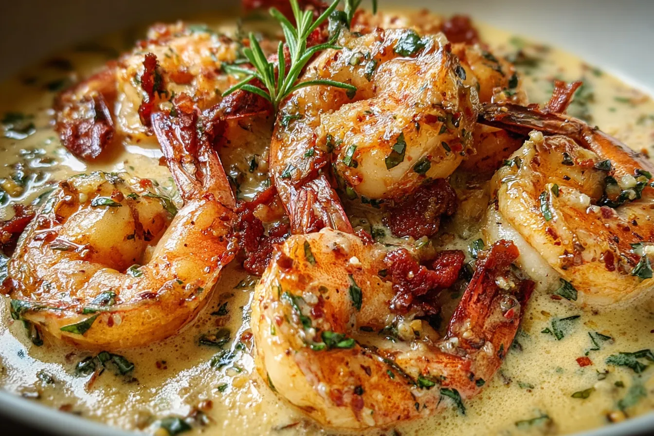 Creamy Tuscan Garlic Shrimp