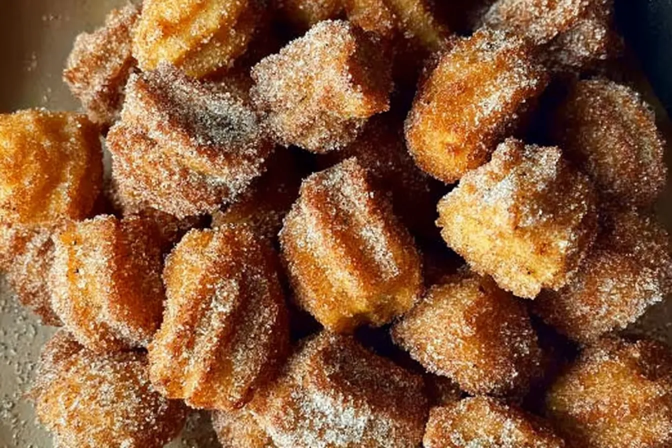 Crispy Air Fryer Churro Bites