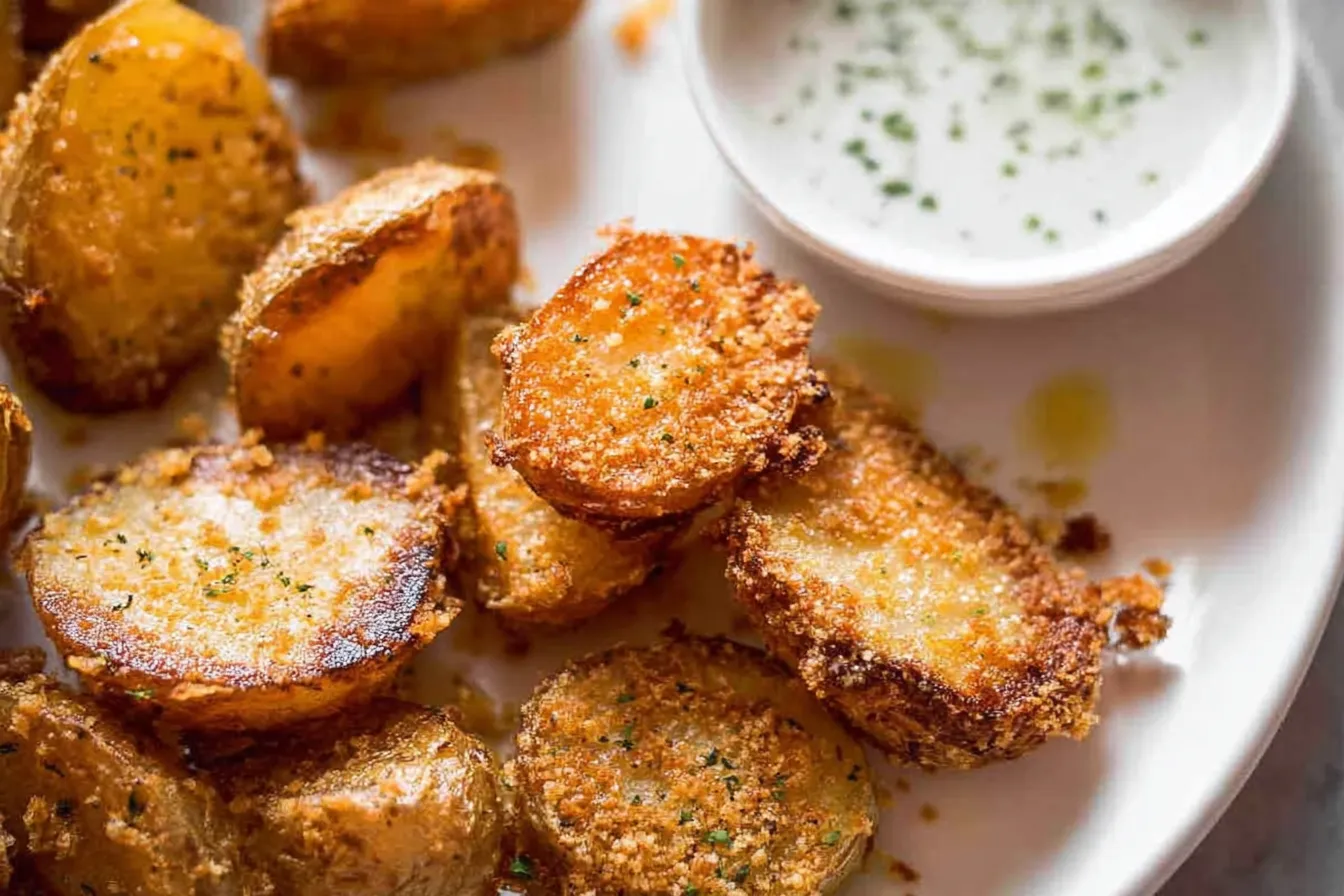 Crispy Roasted Parmesan Potatoes