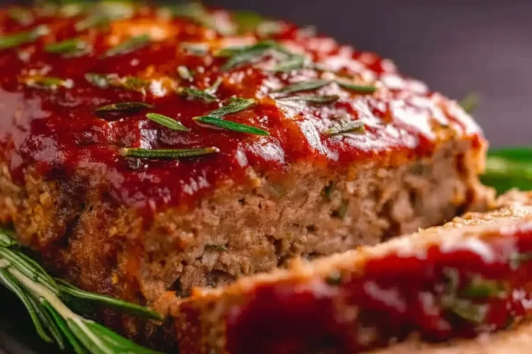 Delicious Crockpot Meatloaf Ready to Serve