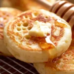 Fluffy Crumpets Freshly Made