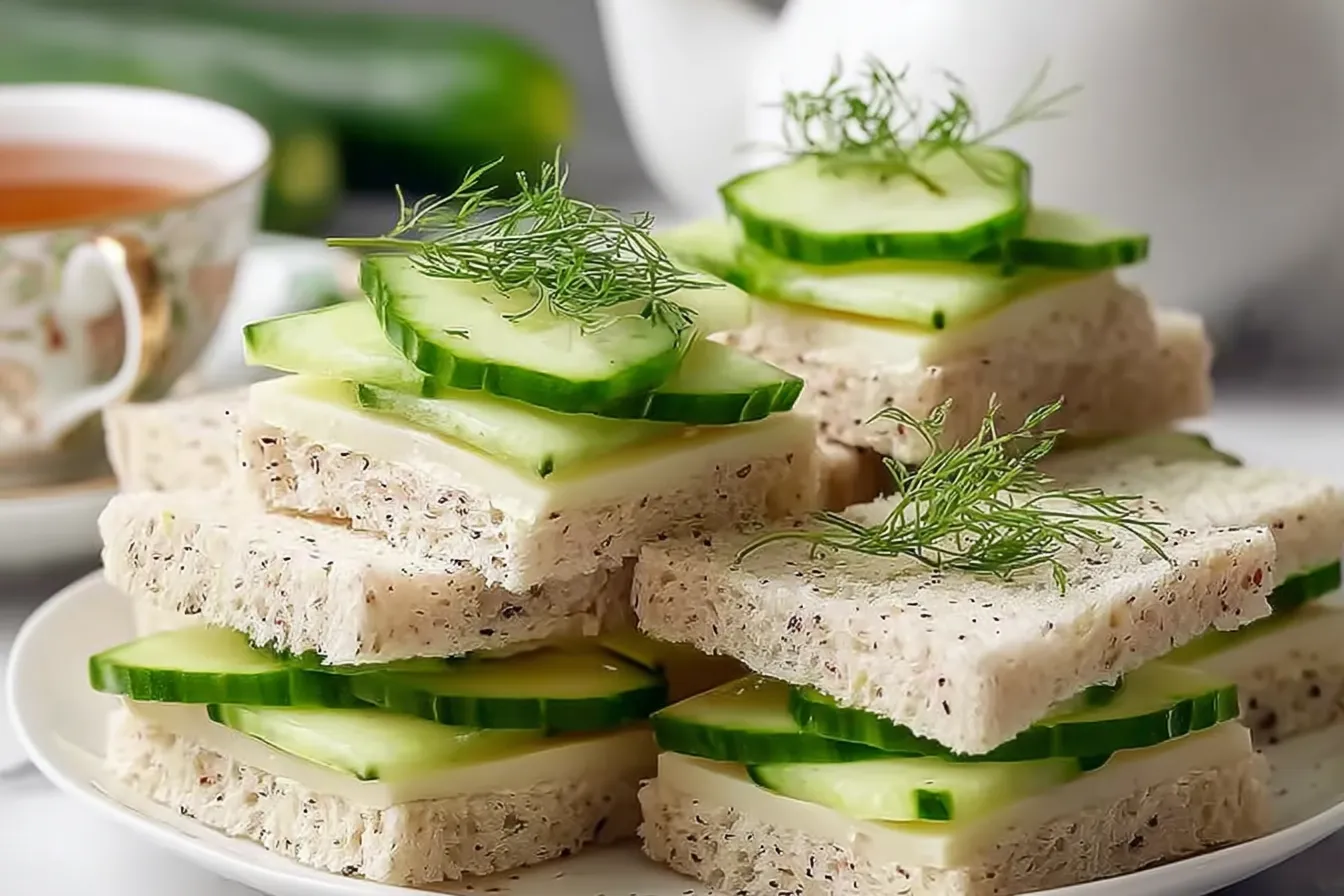 Cucumber Tea Sandwiches