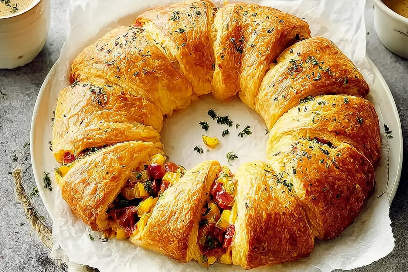 Delicious Crescent Breakfast Ring for Cozy Weekend Mornings