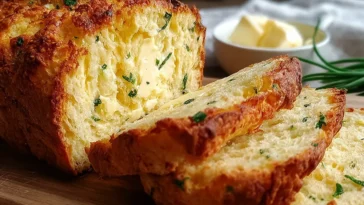 Easy 2-Ingredient Cottage Cheese Bread
