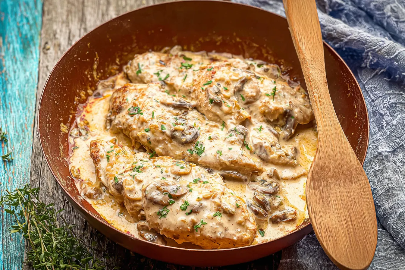 Easy Cream Cheese Chicken: A Deliciously Simple Delight 3 Delicious Easy Cream Cheese Chicken Plated Up
