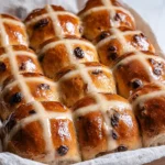 Easy Hot Cross Buns Fresh from the Oven