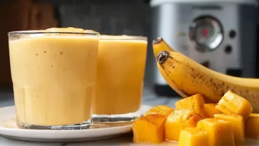 Easy Mango Banana Smoothie - Refreshing and Nutritious