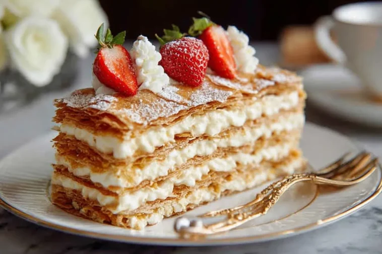 Delicious Easy Napoleon Cake Layers