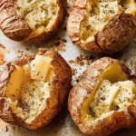 Delicious English Jacket Potatoes Ready to Serve